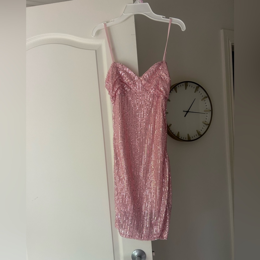 Pink Sparkly Dress!